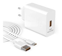 Jippofu Caricatore Supercharge 100W USB C per Huawei Honor Caricabatterie | per Honor 600 Pro 400 200 100 90 80 Magic 8 7 6 Pro 5 Lite V5 V3 V2 Vs Vs2 Huawei Mate Pura Nova Serie alimentatore