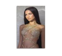 JIPTWKKFA Zendaya Coleman Poster decorativo da parete su tela e decorazione moderna per camera da letto (60 x 90 cm)