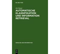 Jiri Panyr Automatische Klassifikation und Information Retrie (Copertina rigida)