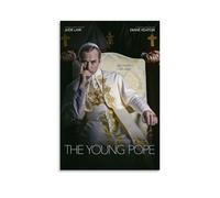 JIRUAHHY Mini poster della serie TV The Young Pope per camera da letto e soggiorno, decorazione artistica da parete, 60 x 90 cm, senza cornice