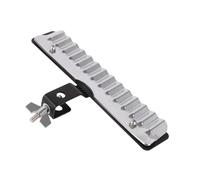 JISADER 10 "Percussioni Crasher Metal Playing Surface Fun Accessorio a percussione Accessorio 3/8" a montaggio per bulloni oculari Piastici di percussione e