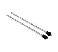 JISADER 2x Gambe per Grancassa Gambe per Grancassa in Metallo Robusto Professionale Strumento a Percussione Piedi per Tamburo Supporto per Grancassa Staffa