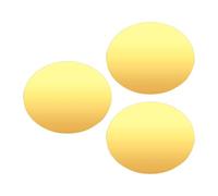 JISADER 3 Pezzi Centrotavola a Specchio per Tavolo Vassoio Decorativo a Specchio Rotondo a Specchio per progetti di Artigianato centrotavola per Matrimoni, Oro 20 Cm