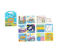 JISADER Album di pittura dell'acqua, giocattolo di sviluppo del, assistenza didattica, tavola da doodle, giocattolo educativo per gifts da festa per, Trasporto