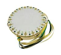 JISADER Balletto Danza Tamburello Prop da ballo fatto a mano Bambini Adulti Divertimento Balletto Performance Danza Prop per KTV Kindergarten Musical, 7 Inch