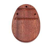 JISADER Base per pianoforte a pollice di ricambio in legno massello leggero facile da usare pratico professionale sostituisci accessori principiante bambini, 70x52mm