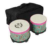 JISADER Bongo Drum 5 '' E 6 '' Set Strumenti a Percussione Fine Motor Congas Drum Musical Educational Strument For Professionals, blu