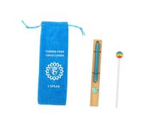 JISADER Campanello per meditazione, carillon con sviluppo di mazzuoli, strumento musicale, carillon a tono singolo per la meditazione in classe degli, Blu
