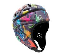 JISADER Casco da Rugby Copricapo Morbido Equipaggiamento Protettivo Cappuccio Protettivo Caschetto da Rugby per Sport Che Giocano a Calcio Lanciatore di, Colorato
