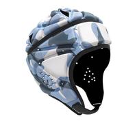 JISADER Casco da Rugby Copricapo Morbido Equipaggiamento Protettivo Cappuccio Protettivo Caschetto da Rugby per Sport Che Giocano a Calcio Lanciatore di, Blu