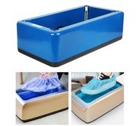 JISADER Copertina di scarpe Distriber Macchina Coperchio di scarpa automatica macchina per abbigliamento rapido T Proteggi Fuckle Fallo, Blu