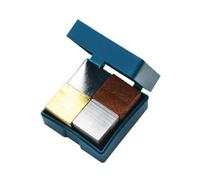 JISADER Cubo a densità scientifica Set Kit di apprendimento del cubo Fisico educativo Kit di apprendimento dello Stesso Volume Massa Diversi per la