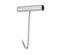 JISADER Gancio per tombino Ganci per aprire il coperchio per pozzo Tirare il coperchio pesante Porte avvolgibili Sollevamento per carichi pesanti Strumento, 20 cm