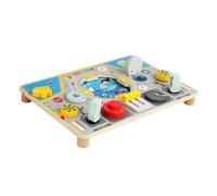 JISADER Giocattolo in legno fingere giocattolo da gioco, board di attività simulata educativa interattiva per gift percorsi automobilistici