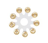 JISADER Hi Hat Tambourine Drum Set Robusto Strumento a Percussione Accessori Multifunzione Piatti per Tamburi per Esibizione sul Palco d'Insieme