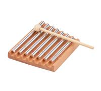 JISADER Meditazione Musical Chime Wooden Chimes Bath Strument Giocattolo educativo con per meditazione per le aule di meditazione, 7 Tono