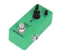 JISADER Pedale per chitarra distorsore Livello/tono/GAIN Accessorio per chitarra elettrica compatto 3 modalità universale