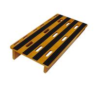 JISADER Piadisi del pedale della chitarra elettrica, parti dello strumento musicale a binario singolo, accessori per chitarra portatili, bacheca per gli, Style B