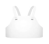 JISADER Protezione del Seno Adulti Bambini Cinghia Regolabile Scudo Attrezzatura Karate Scherma Protezione Toracica per MMA Taekwondo Baseball Punzonatura, Uomini M 81-90 cm