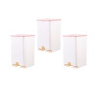 JISADER Scatola portaoggetti da Parete da 3 Pezzi, Contenitore per assorbenti, Contenitore Multiuso per assorbenti mestruali Femminili, per Bagno e Bagno