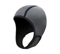 JISADER Scuba Diving Hood 2mm Neoprene Diving Muta Cappuccio, Mantieni Caldo Dive Hood Surf cap, Cappello da Nuoto per Donne, Uomini, Surf, Canoa Vela, Grigio