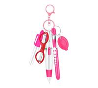 JISADER Set di penne per infermiere Torcia a LED Portatile per bomboniere Forbici pieghevoli Penne per per infermieri per compleanni Ufficio volontari, Rosa