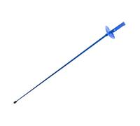 JISADER Spada da Scherma Spada da Allenamento per Scherma con Manico Antiscivolo 98 cm con Luce e Suono Bambini Che Giocano con la Spada per esercitarsi, Lamina Blu
