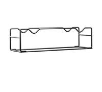 JISADER Supporto per rastrelliera per manubri, Attrezzatura per Supporto per manubri, rastrelliera per Pesi, per Esercizi di Forza, Allenamento in Palestra, Nessun poggiapiedi 40x10x14 cm