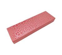 JISADER Supporto per riposo per chitarra Supporto Cradle Neck Rest Stand Luthier Tool Display cuscino in legno affidabile per la riparazione di manutenzione, Rosso