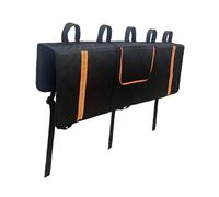 JISADER Tappetini di protezione per portellone posteriore per bici per pick-up da 53 pollici, accessori resistenti con cinghie di sicurezza per telaio bici,