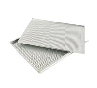 JISADER Teglia millefoglie per Pasta sfoglia, teglia Rettangolare per arrostire, teglia a Due Strati, teglia per Pane, Spessore 2 mm