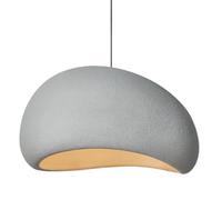 JISHUBO Apparecchi di illuminazione a soffitto con base E27, lampada a sospensione creativa in polistirene ad alta densità, lampadario in stile industriale nordico, lampada a sospensione per club ricr