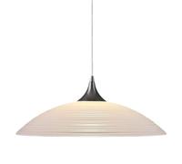JISHUBO Lampada a sospensione E27 con sorgente luminosa, lampadario in stile minimalista, lampada a sospensione americana in vetro a forma di coperchio creativo, apparecchi di illuminazione decorativa