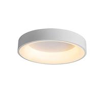JISHUBO Lampada da soffitto dimmerabile 3000K-6000K, Lampada da soffitto Rotonda Creativa in Ferro battuto, Lampada da soffitto a Risparmio energetico incorporata, Lampada da soffitto con Paralume in