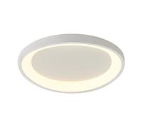 JISHUBO Lampada da soffitto moderna semplice rotonda in ferro battuto, lampada da soffitto dimmerabile 3000K/4500K/6000K, plafoniera da incasso a LED, plafoniere vicine a plafoniere, plafoniera a risp