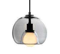 JISHUBO Lampadari a soffitto con base E27, paralume in vetro nordico con personalità creativa, lampadario in stile minimalista, lampada a sospensione per la decorazione del ristorante della caffetteri
