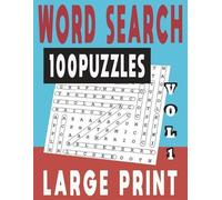 Jissie Tey Word Search Large Print 100 Puzzles Vol 1 (Tascabile)