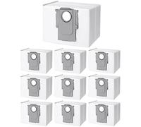 Jissta 10 Sacchetti di Ricambi Compatibile con Roborock S8+/ S8 Pro Ultra/ S7 MaxV Ultra/ S7 Pro Ultra/ Q7+/ Q7 Max+/ Q8 Max+/ Q5 Pro+/T8,Aspirapolvere Accessori di Ricambi per Roborock