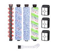 Jissta Accessori per Bissell Crosswave 3 in 1,4 spazzole a rullo e 3 filtri di ricambio,per spazzola a rullo Ricambi Filtri e Spazzola Rotante,per aspirapolvere Bissell CrossWave 1866/1868 / 1926/1785