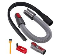 Jissta Connettore tubo di ricambio per aspirapolvere Dyson V15, V11, V10, V8, V7 con ugello di collegamento flessibile, tubo di prolunga, chiusura interruttore e spazzola di pulizia