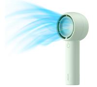 JISULIFE Mini ventilatore portatile Potente Trubo Ventilatori senza lama ricaricabili Ventilatore manuale personale ultra silenzioso Ventilatore portatile tascabile piccolo Mint Green 4500mAh