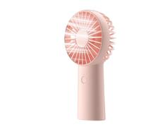 JISULIFE Ventilatore a Mano, Ventilatore Portatile 4000mAh, Mini Ventilatore Ricaricabile Personale, Ventilatore USB a Batteria Max 16 Ore con 3 velocità per Viaggi all'aperto Ufficio Pendolare-Rosa