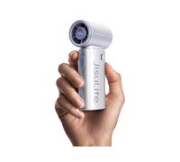JISULIFE Ventilatore Portatile, Flusso D'Aria Turbo Ad Alta Velocità, Ricaricabile A 5000 MAh, Design Tascabile, Ventilatore Personale Blu