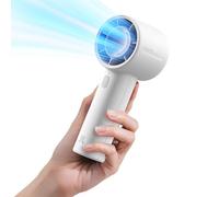 JISULIFE Ventilatore portatile portatile, 4000 mAh, mini ventilatore ricaricabile, fino a 22 ore di raffreddamento, 5 velocità, ventilatore USB piccolo per viaggi, campeggio all'aperto, spiaggia