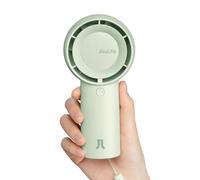 JISULIFE Ventilatore Turbo Portatile [Massimo 16H] Mini Ventilatore Portatile, Ventilatore Personale Ricaricabile USB 4000mAh, Piccolo Ventilatore Tascabile a Batteria con 5 velocità - Verde