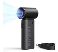 JISULIFE Ventilatore turbo portatile, vento super forte, 5 velocità, lunga durata della batteria, 5000 mAh, ricaricabile tramite USB, mini ventilatore tascabile multiuso