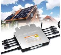 Jitaoma Solar Grid Tie Micro Inverter 600w 700w 1000w 1200w 1400w Ip65 Controllo WiFi Impermeabile Identificazione Automatica Inverter di Potenza Uscita Ca 120 V 230 V, 1000W, 220V