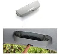 JITEM Custodia Occhiali da Sole Auto per Alfa Romeo Giulia Stelvio Mito Giulietta Tonale Alfa 4C, Porta Occhiali Parasole Scatola Organizer Vani Contenitori Interni Accessori,B/Grey