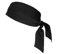 JITNGA 1 Pezzo Sportiva Bandana Elastica Fascia Capelli Fascia Unisex Regolabile Per Donne Uomini Pallacanestro Calcio All'Aperto Attività (Nero)