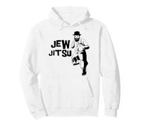Jitsu Jiu Jitsu Ebrei Rabbino Ebreo Ebraismo ebraico Felpa con Cappuccio